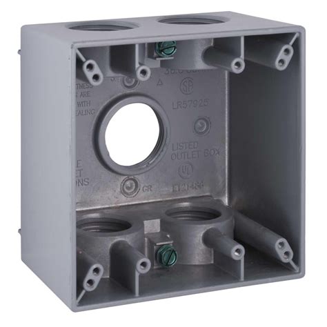 raco weatherproof junction box|raco 2 gang receptacle box.